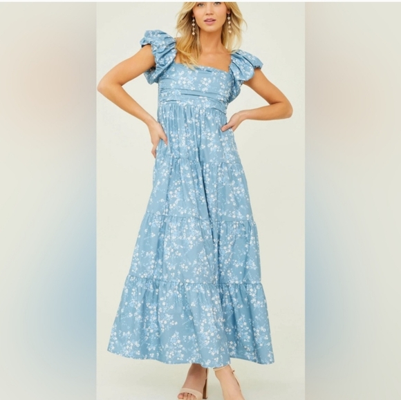 Altar'd State | Dresses | Altard State Rayanne Floral Maxi Dress | Poshmark